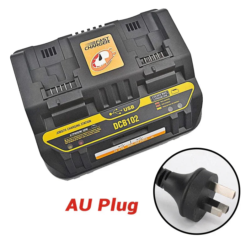 Dewalt Compatible Rapid Charge Dual Port Charger