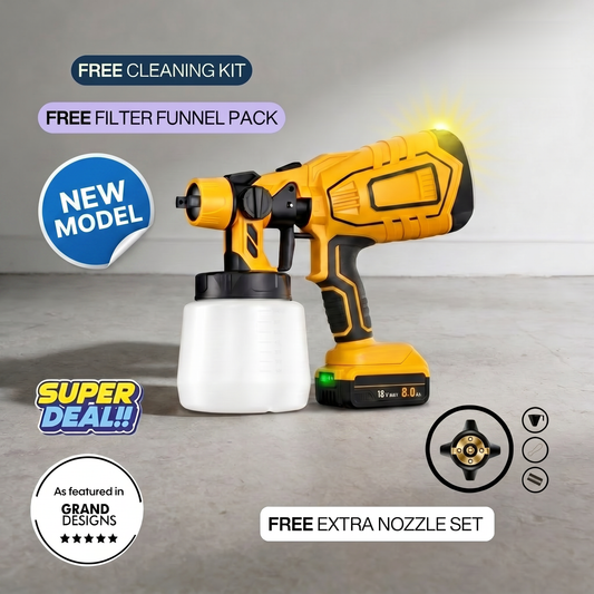 Cordless Paint Sprayer Buying Guide (UK)