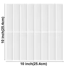 3D Peel-and-Stick PVC Wall Tiles 10-Pack Waterproof for Living Room RV Interior Decor