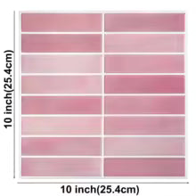 3D Peel-and-Stick PVC Wall Tiles 10-Pack Waterproof for Living Room RV Interior Decor