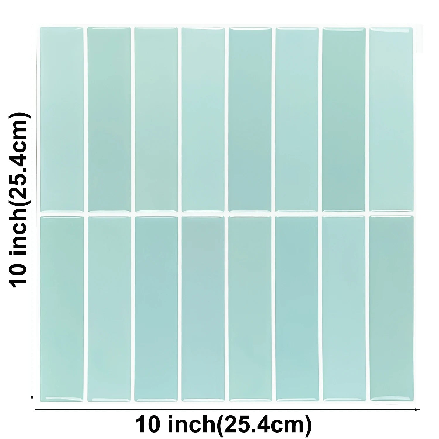 3D Peel-and-Stick PVC Wall Tiles 10-Pack Waterproof for Living Room RV Interior Decor