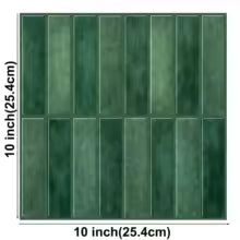 3D Peel-and-Stick PVC Wall Tiles 10-Pack Waterproof for Living Room RV Interior Decor