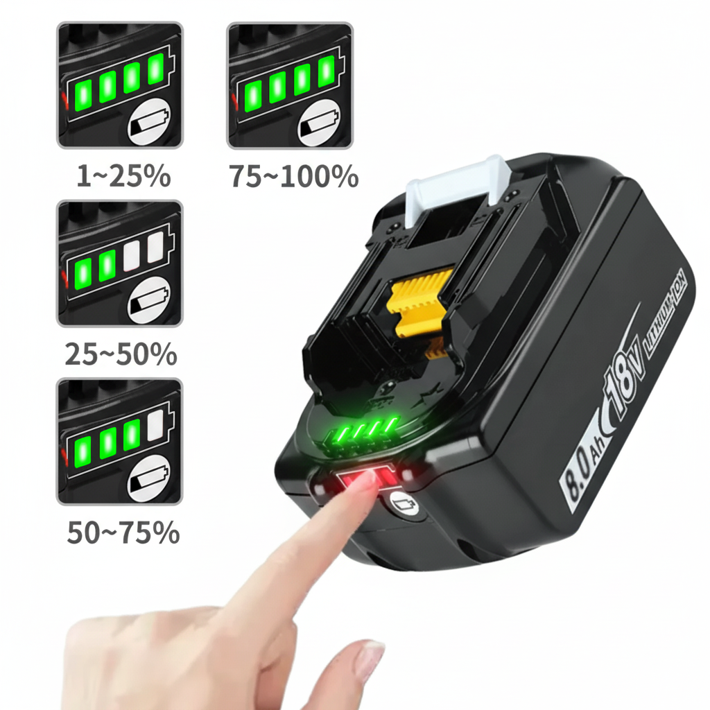Makita Compatible Power Pack Battery + Charger