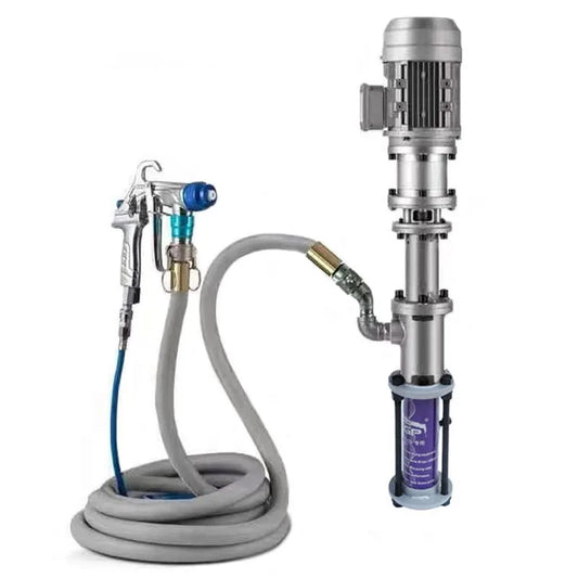 2.8kW Brushless Motor Portable Real Stone Paint Sprayer for Putty, Fireproof Coating & Mortar