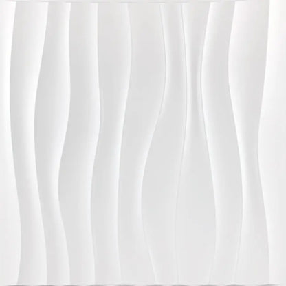 3D Textured PVC Wall Panels 12-20 Pack 11.81x11.81in Modern Style
