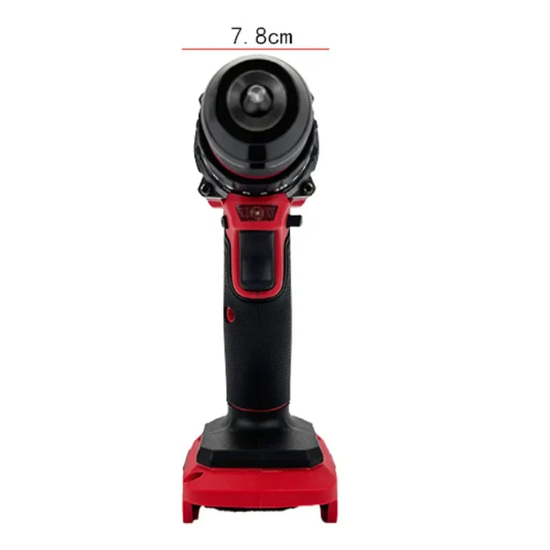 Drill front, 7.8 cm wide – Milwaukee-compatible