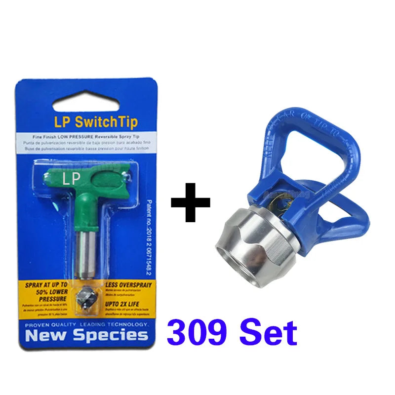 Airless Paint Spray Gun with 7/8 in Nozzle Guard for LP 1-6 Series Tips