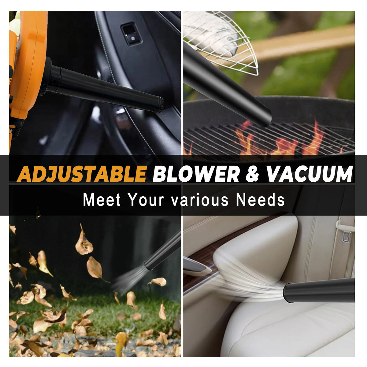 DeWalt Compatible 2-in-1 Cordless Leaf Blower & Vacuum – DeWalt-compatible, view 3