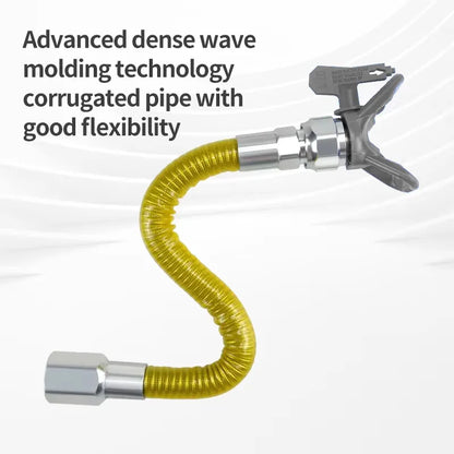 Corrugated flexible pipe – Flexible Airless Sprayer Extension Wand