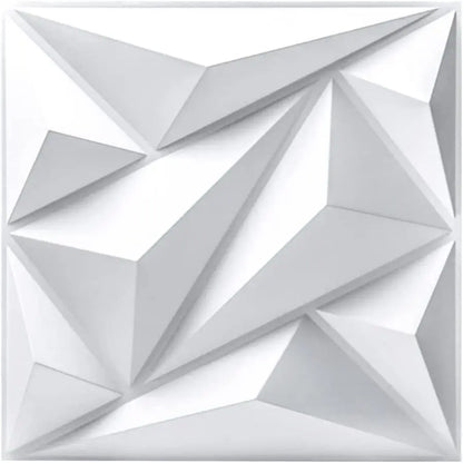 3D Textured PVC Wall Panels 12-20 Pack 11.81x11.81in Modern Style