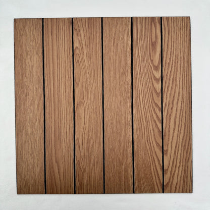Faux Wood Grain Self-Adhesive Wall Panels 10-30 Pack Peel-and-Stick 3D Wallpaper Home Decor