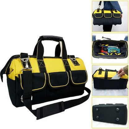 Tool bag views – Heavy-Duty Waterproof Tool Bag with Strap