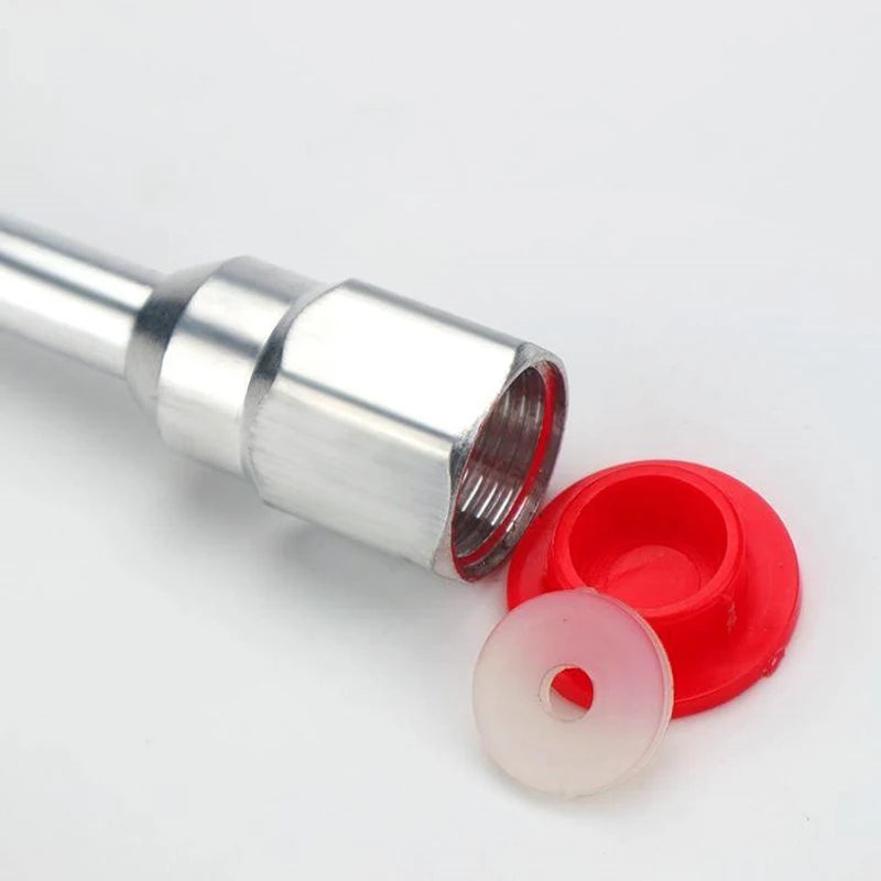 Pole threaded end and seal – Airless Sprayer Extension Pole, 3 Lengths