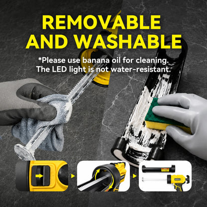 Removable washable piston – DeWalt-compatible