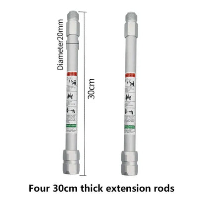 Two 30 cm extension rods – Airless Paint Roller Kit with 30cm Extension