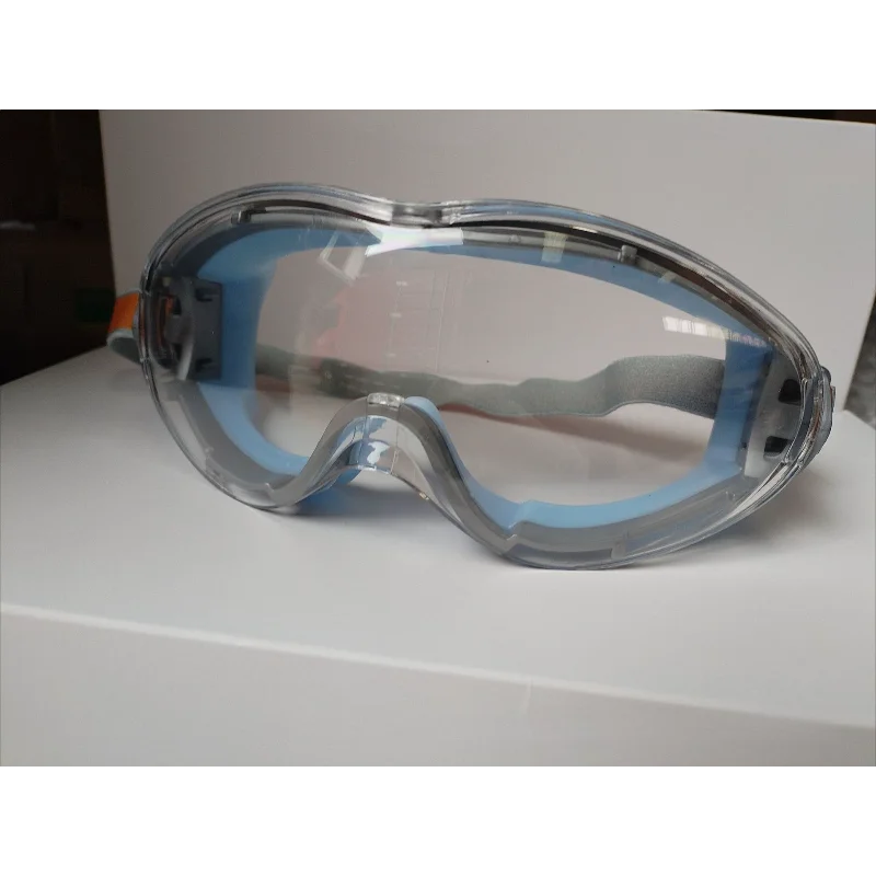 Blue anti-fog goggles – Anti-Fog Impact-Resistant Safety Goggles