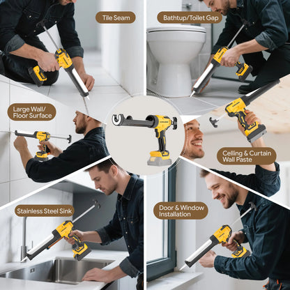 Bathroom, kitchen and window sealing – DeWalt-compatible