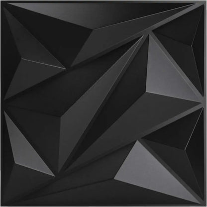 3D Textured PVC Wall Panels 12-20 Pack 11.81x11.81in Modern Style