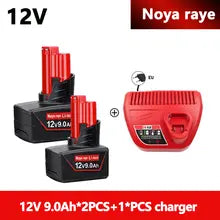 12V Lithium-ion Replacement Battery for M12 Cordless Power Tools