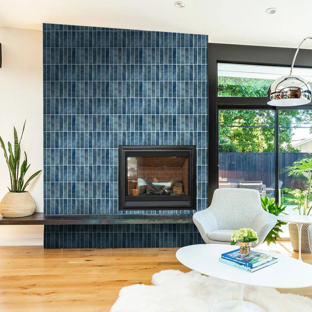 3D Linear Mosaic Peel-and-Stick PVC Wall Panels 10-Pack 9.7sqft Modern Style