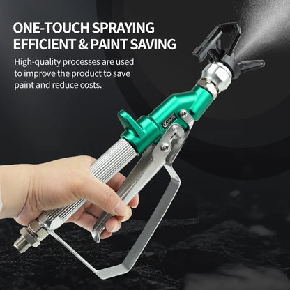 Airless gun with green swivel – 3600 PSI Airless Spray Gun with Nozzle Guard