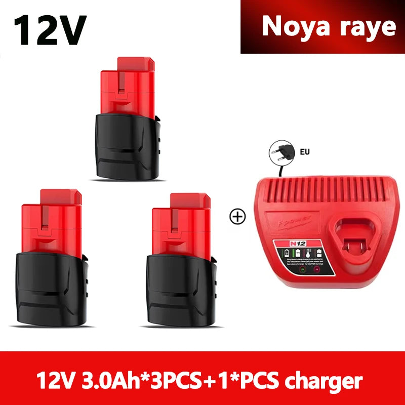 12V Lithium-ion Replacement Battery for M12 Cordless Power Tools