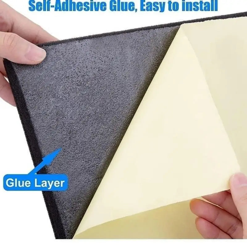 Self-Adhesive Hexagon Acoustic Foam Wall Panels 18-Pack Sound Insulation for Studio Office
