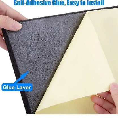 Self-Adhesive Hexagon Acoustic Foam Wall Panels 18-Pack Sound Insulation for Studio Office