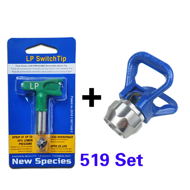 Airless Paint Spray Gun with 7/8 in Nozzle Guard for LP 1-6 Series Tips
