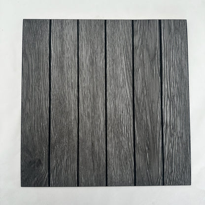 Faux Wood Grain Self-Adhesive Wall Panels 10-30 Pack Peel-and-Stick 3D Wallpaper Home Decor