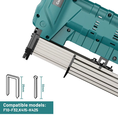 Compatible nails F10–F32 and staples