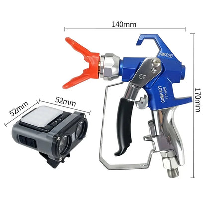 3600 PSI High Pressure Airless Paint Spray Gun with Guard Sensor Light