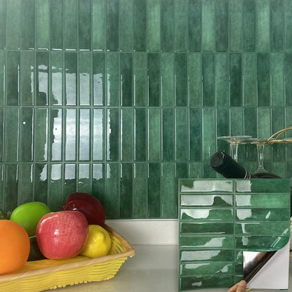 3D Peel-and-Stick PVC Wall Tiles 10-Pack Waterproof for Living Room RV Interior Decor