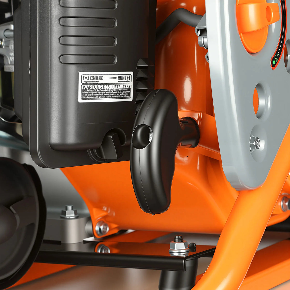 Recoil starter – 3200W Open-Frame Petrol Generator, 210cc