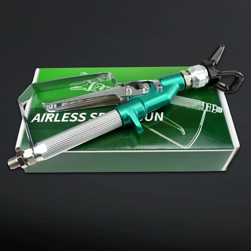 Airless gun in its box – 3600 PSI Airless Spray Gun with Nozzle Guard