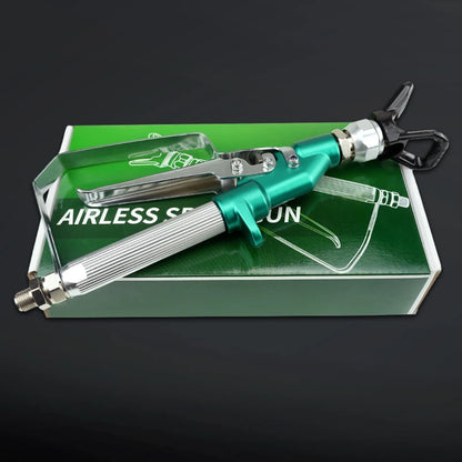Airless gun in its box – 3600 PSI Airless Spray Gun with Nozzle Guard