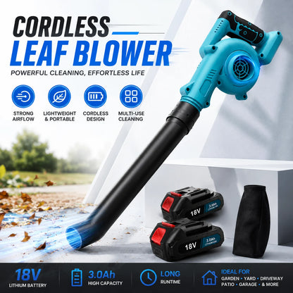 Makita Compatible 2-in-1 Cordless Leaf Blower & Vacuum – Makita-compatible
