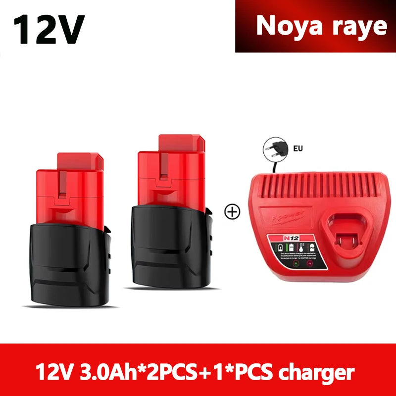 12V Lithium-ion Replacement Battery for M12 Cordless Power Tools