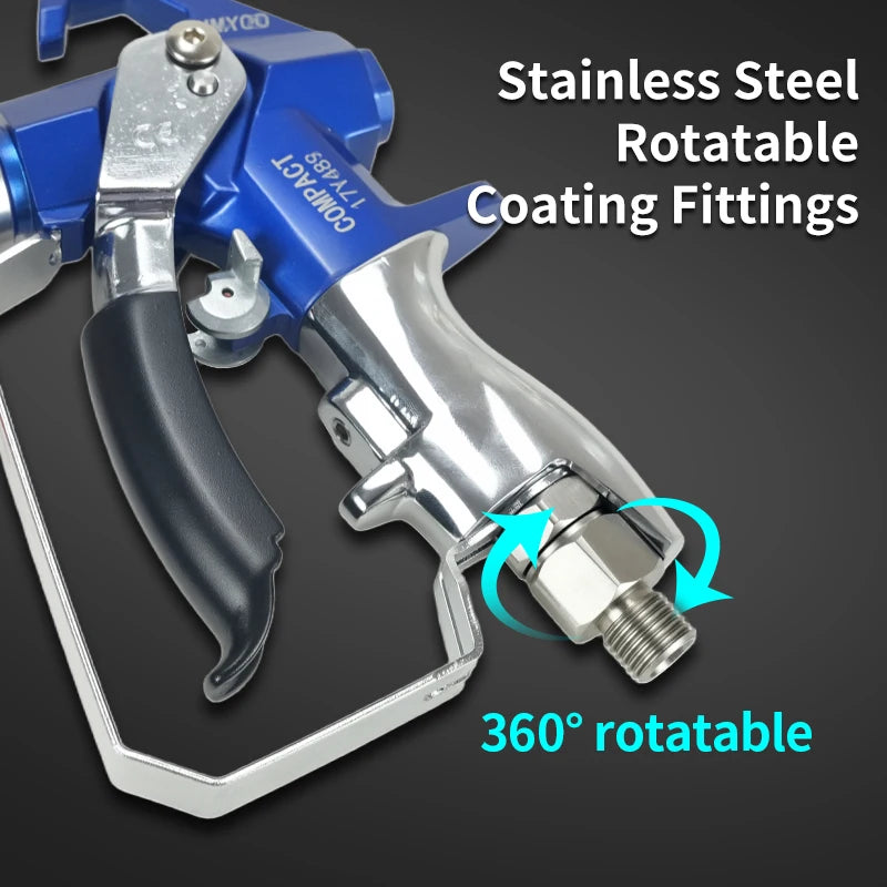 3600 PSI High Pressure Airless Paint Spray Gun with Guard Sensor Light