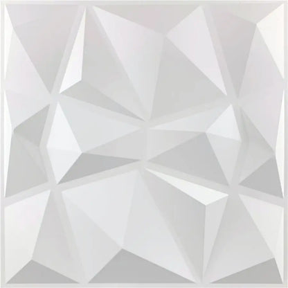 3D Textured PVC Wall Panels 12-20 Pack 11.81x11.81in Modern Style
