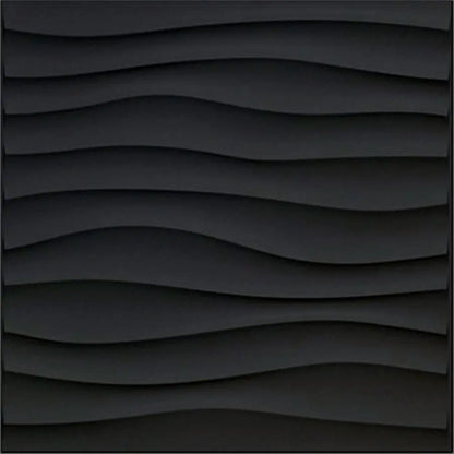 3D Textured PVC Wall Panels 12-20 Pack 11.81x11.81in Modern Style