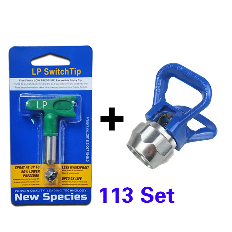 Airless Paint Spray Gun with 7/8 in Nozzle Guard for LP 1-6 Series Tips
