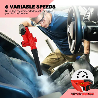 Cleaning a car interior – Milwaukee-compatible