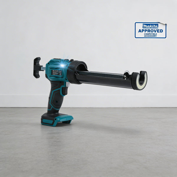 Makita Compatible Cordless Electric Caulking Gun 4-Speed Lithium Battery for Glass & Sealants