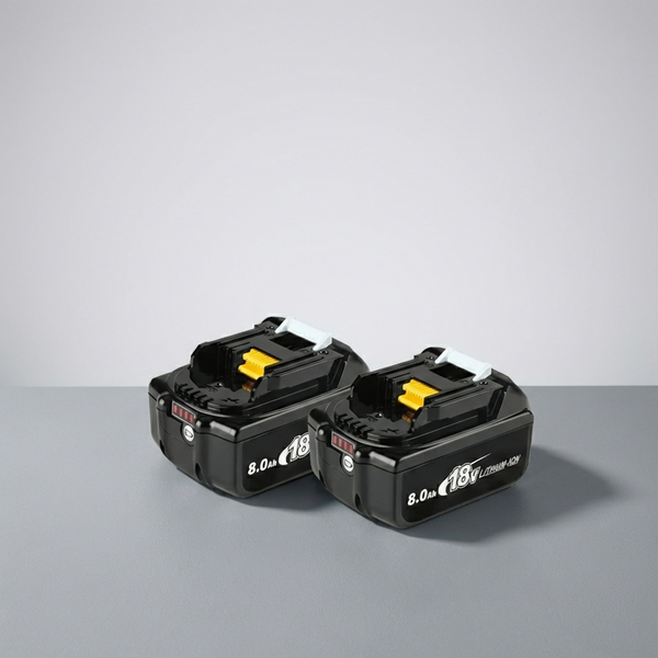 Pro Direct Tools 2-Pack 18V 8Ah Makita-Compatible Lithium-Ion Battery