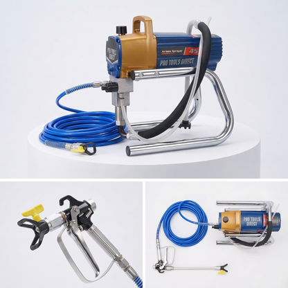 220V Pro Airless Paint Sprayer – 1500W for Interior and Exterior Use
