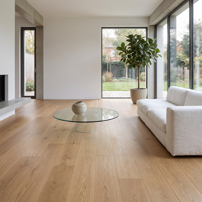 10-Pack Self-Adhesive PVC Floor Stickers 15.75x5.98in Wood Grain Waterproof
