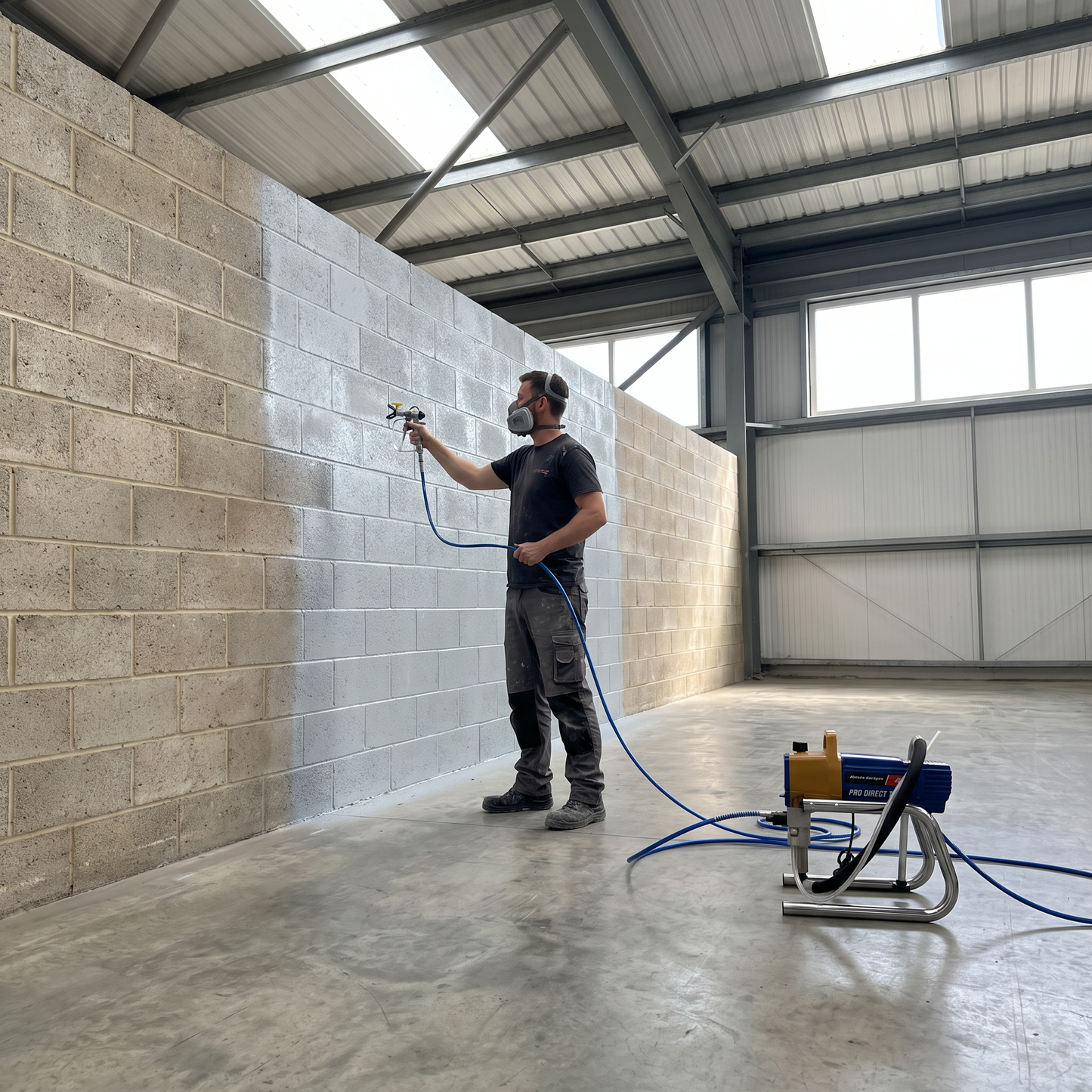 220V Pro Airless Paint Sprayer – 1500W for Interior and Exterior Use