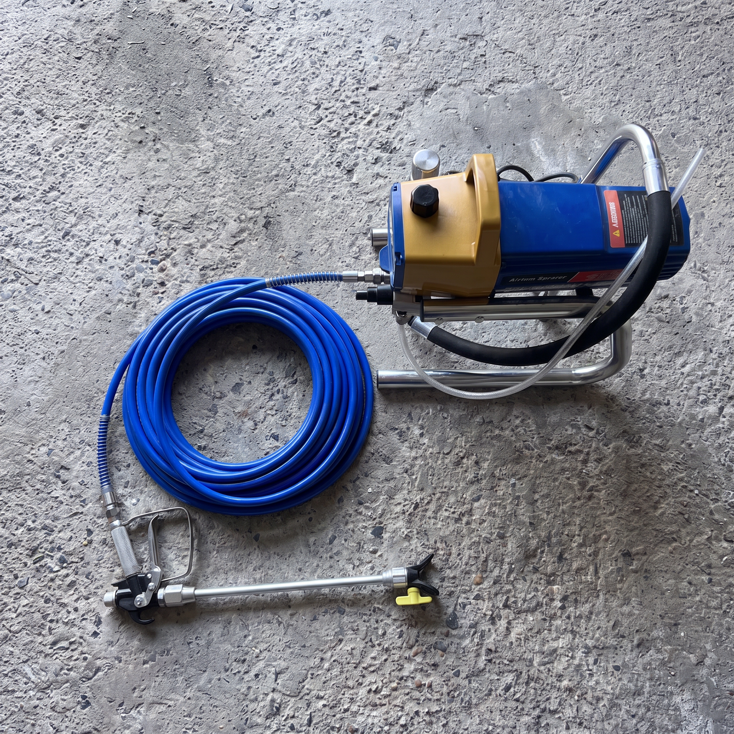 220V Pro Airless Paint Sprayer – 1500W for Interior and Exterior Use