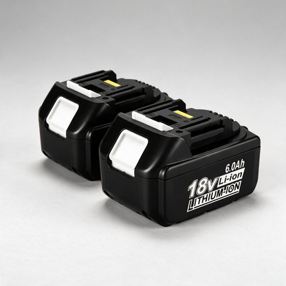 2 Pack 18V Makita Compatible Battery Replacement | BL1830 BL1850 5000mAh Li-ion Battery